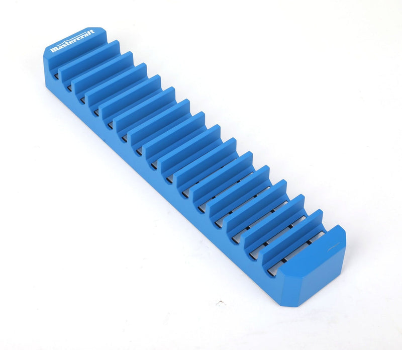 Magnetic Screwdriver Holder for 15 Screwdrivers, 11x2x1.4-in F6869