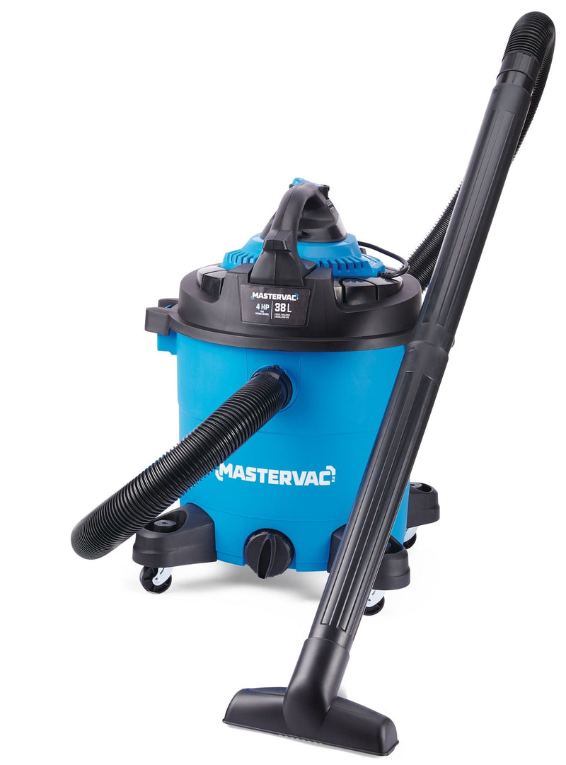 Mastervac VBVA1010PF 4.0 Peak HP Wet/Dry Shop Vacuum with Detachable Blower, 37-L Q6249