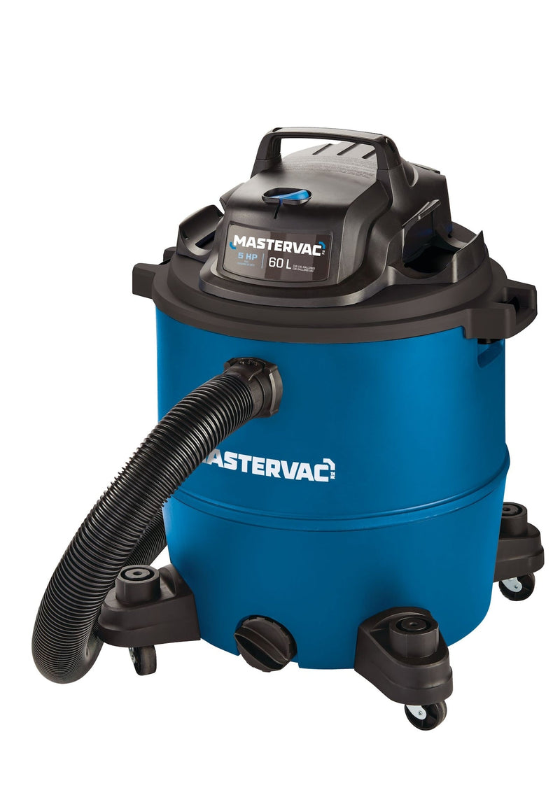 Mastervac VOC1610PF 5.0 Peak HP Wet/Dry Shop Vacuum, 60-L H1533