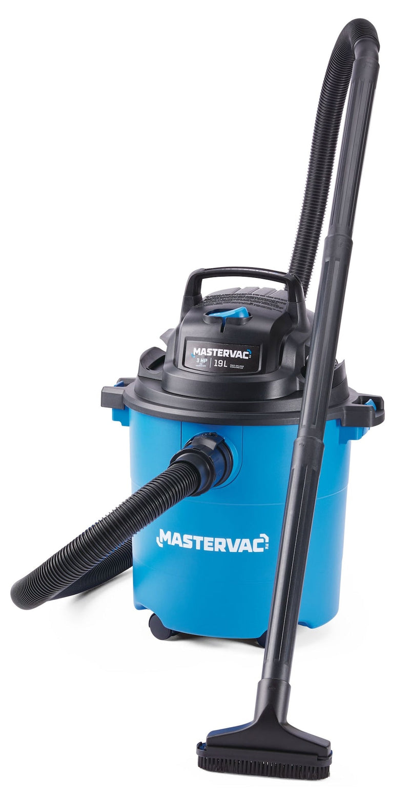 Mastervac VOC507P 4.0 Peak HP Wet/Dry Shop Vacuum with Hose & Accessories, 18.9-L L9225