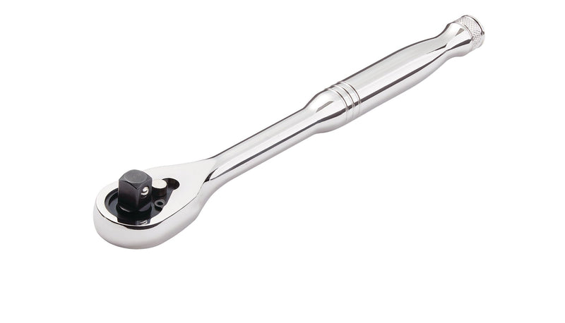 3/8-in Drive 90-Tooth Ratchet, CRV, Nickel-Chrome Plating, 8-in I3088
