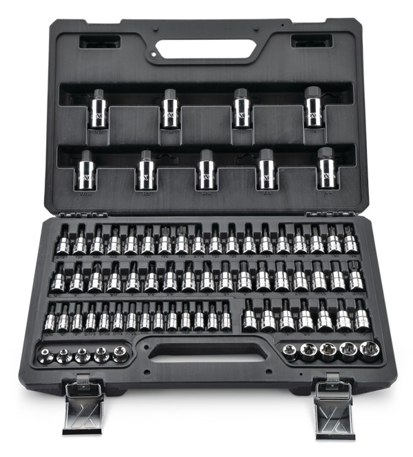Professional Grade Bit Socket Set, 75-pc B8021
