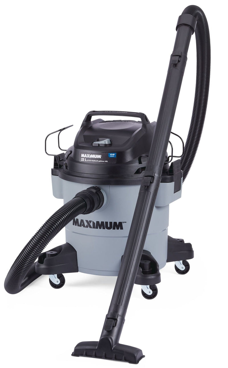 VJF608PF 4 Peak HP Wet/Dry Shop Vacuum with Hose & Accessories, 22-L V0729