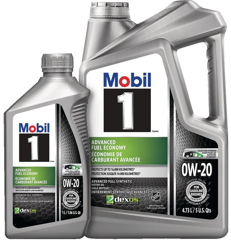Advanced Fuel Economy 0W20 Synthetic Engine/Motor Oil Set, 4.73-L + 1-L R1725