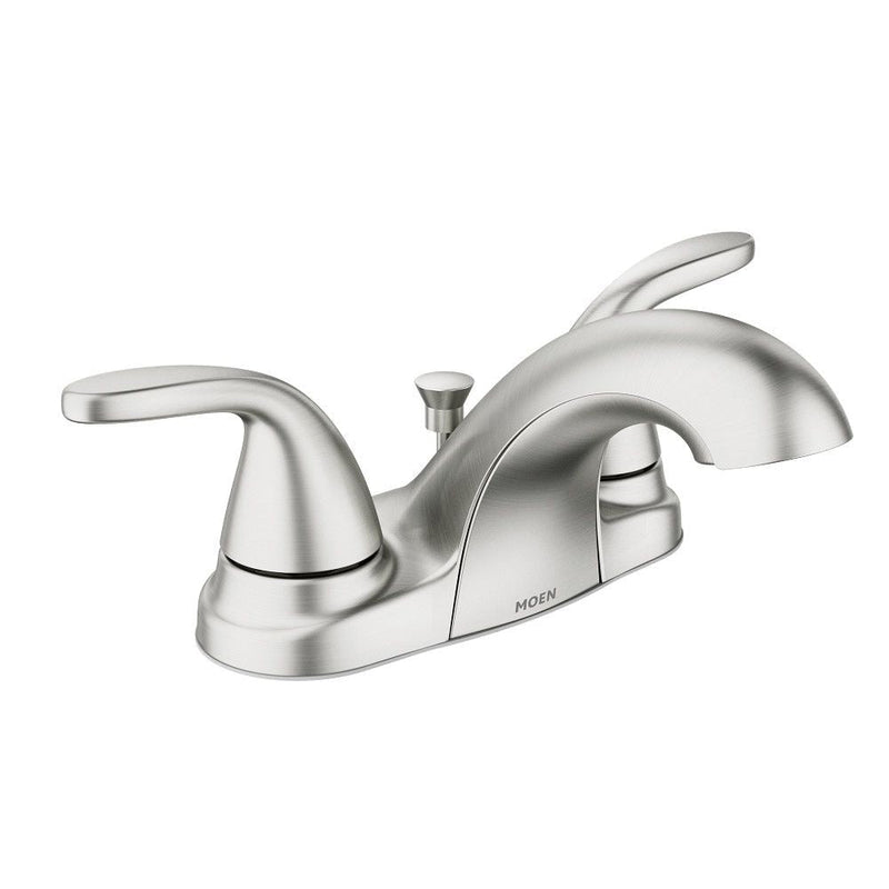 Adler Double Handle Bathroom Faucet, Spot-resistant Brushed Nickel O0633