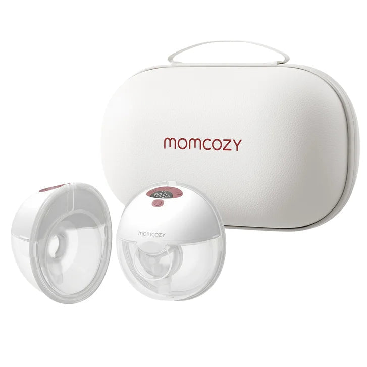 Momcozy Smart Breast Pump + Milk Storage Bags + Breast Pump Wipes R2741