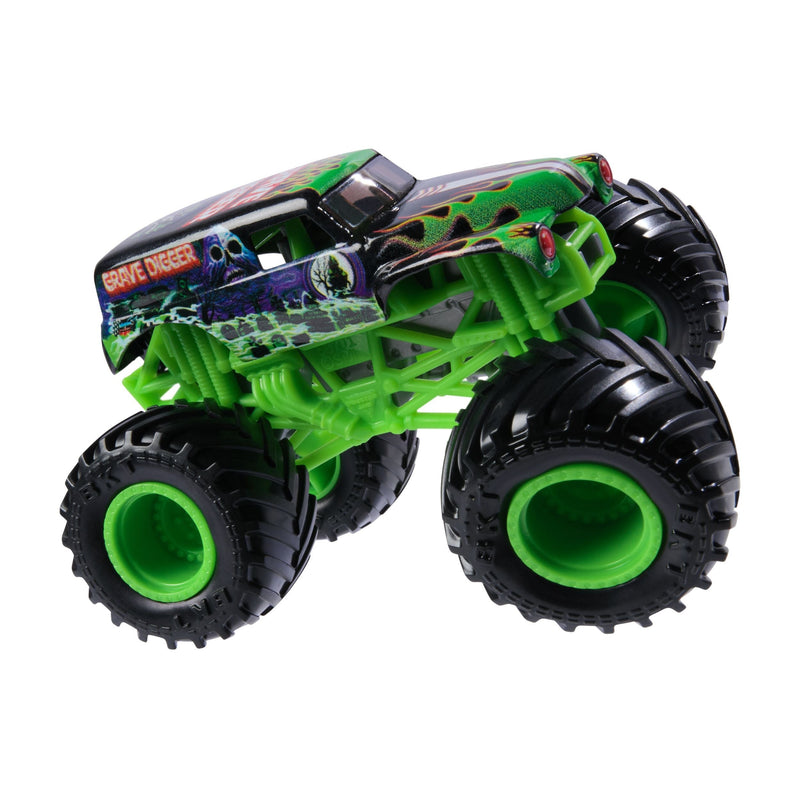 Monster Jam 1:64 Die-Cast Collectible Monster Truck Toy with Driver Figure, Assorted, Ages 3+ X0999