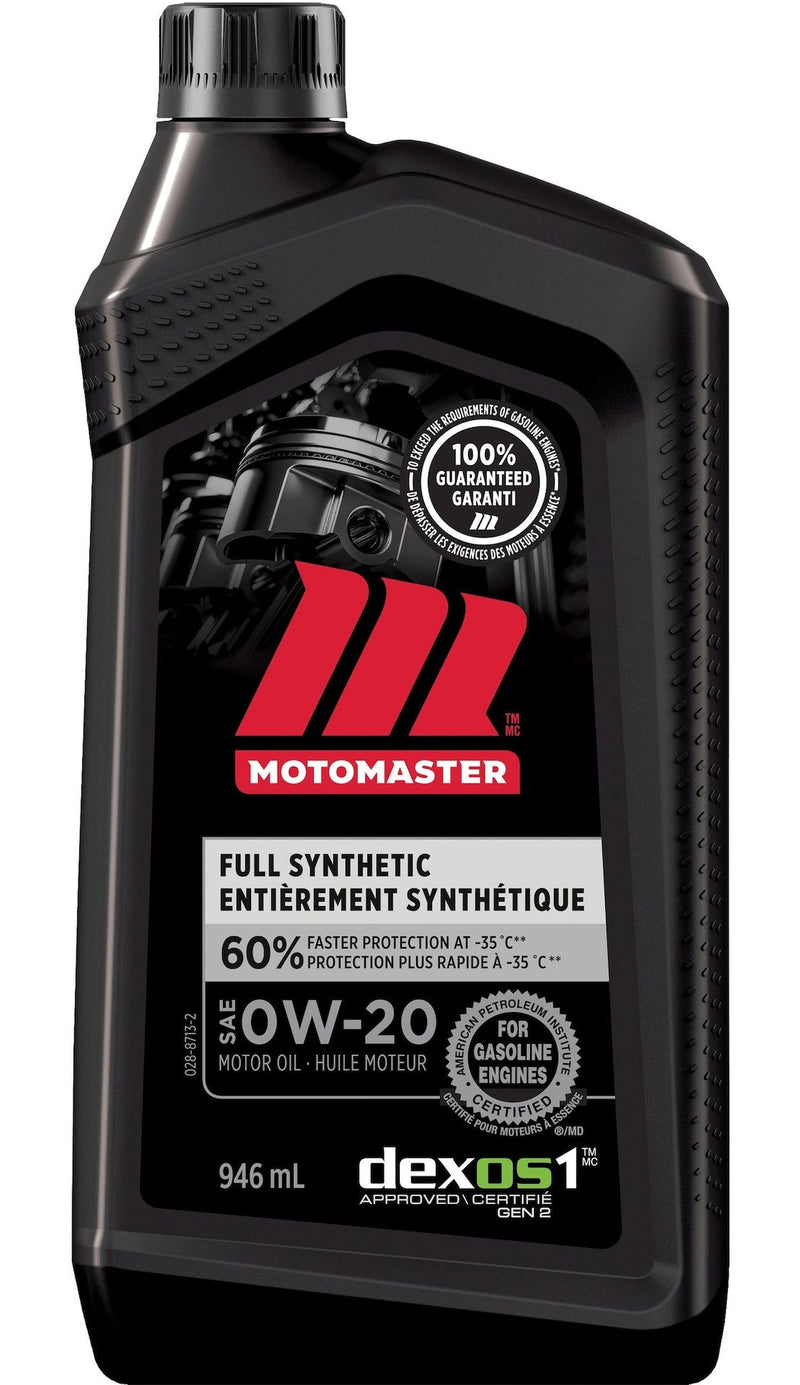 0W20 Synthetic Engine/Motor Oil, 946-mL B9794