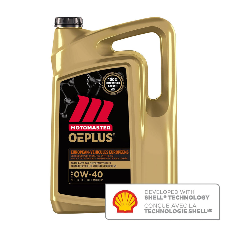 OEPLUS European Premium 0W40 Synthetic Engine/Motor Oil, 5-L P1231
