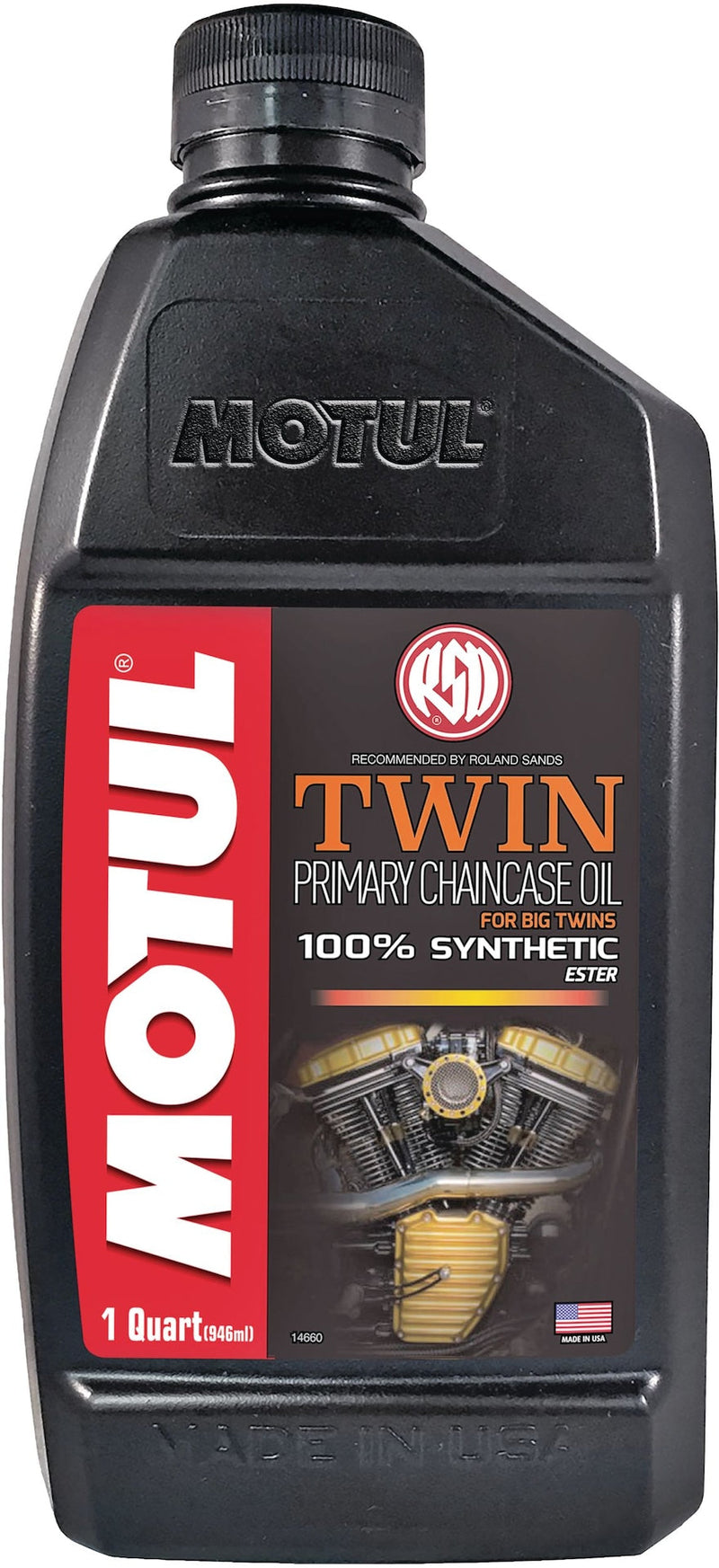 Twin Synthetic Primary Chain Case Motorcycle Oil, 1-L C4581