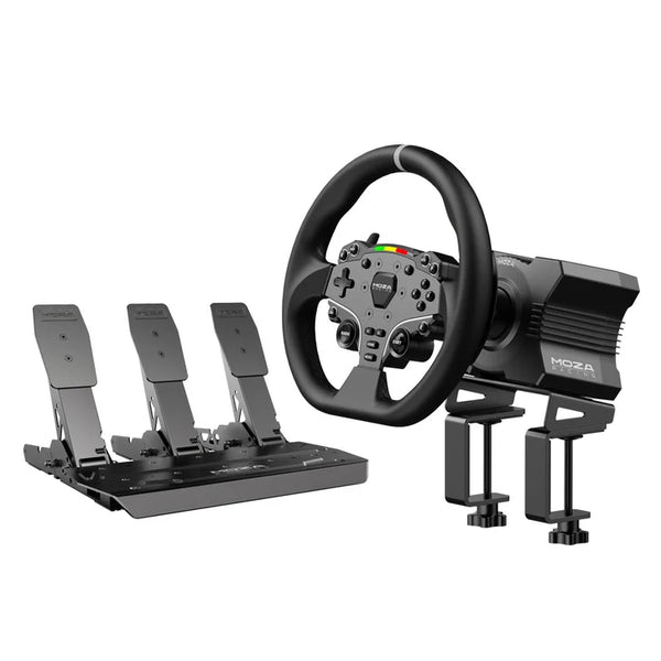 MOZA R5 All-in One PC Gaming Racing Simulator Bundle with Clutch K3891