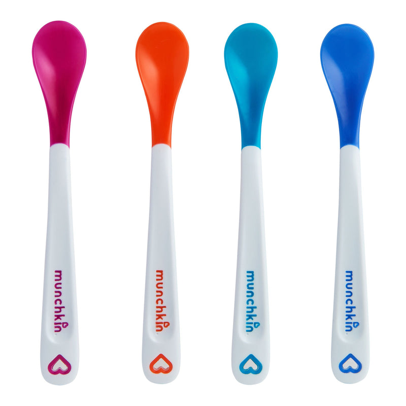 White Hot Safety Baby Spoons, 4-pk Y2739