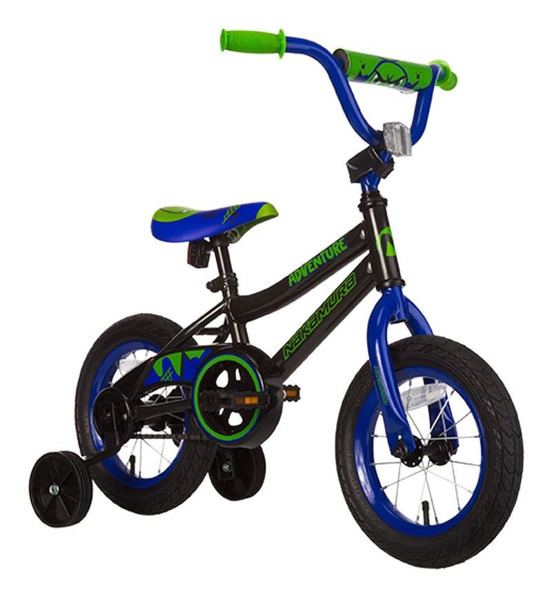 Adventure Kid's Bike, Black, 12-in G9516