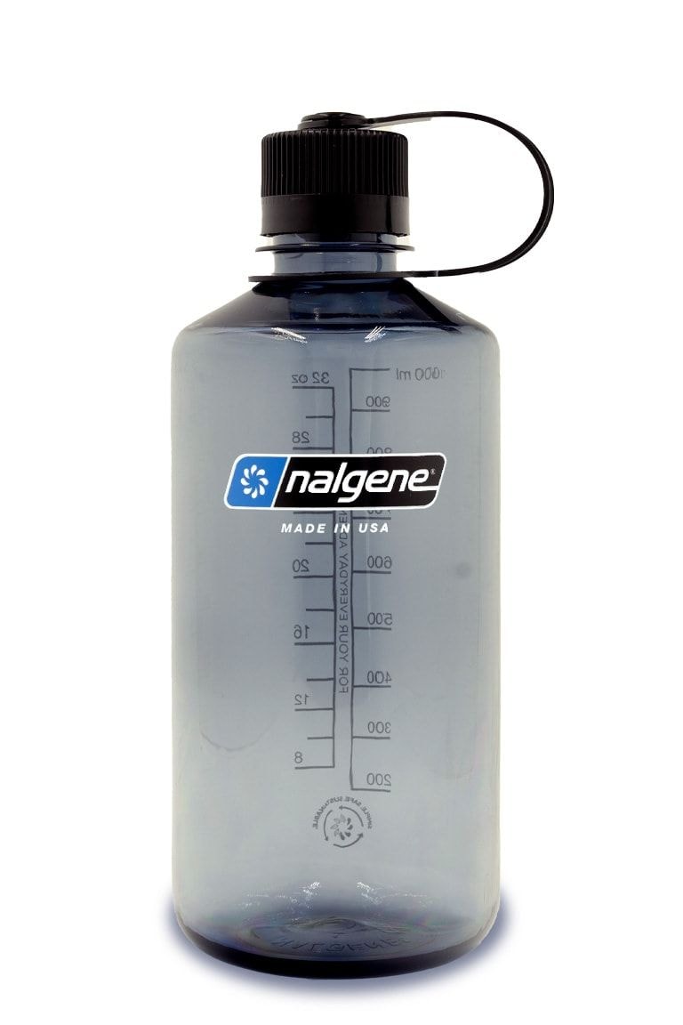 Sustain Narrow Mouth Water Bottle, Grey, 1 L P9398