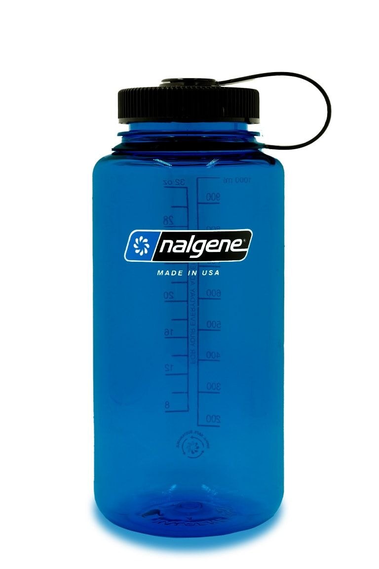 Sustain Wide Mouth Water Bottle, Slate Blue, 32-oz E7120