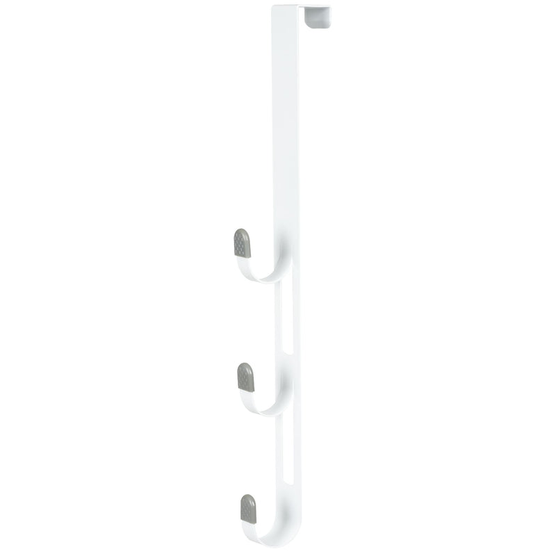 20" Over The Door Metal 3 Hook, White I6489