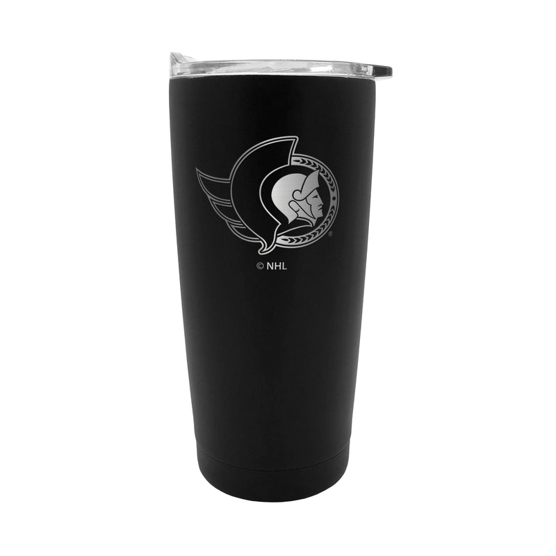 Executive Stainless Steel Insulated Travel Tumbler, Black, 20-oz P8390