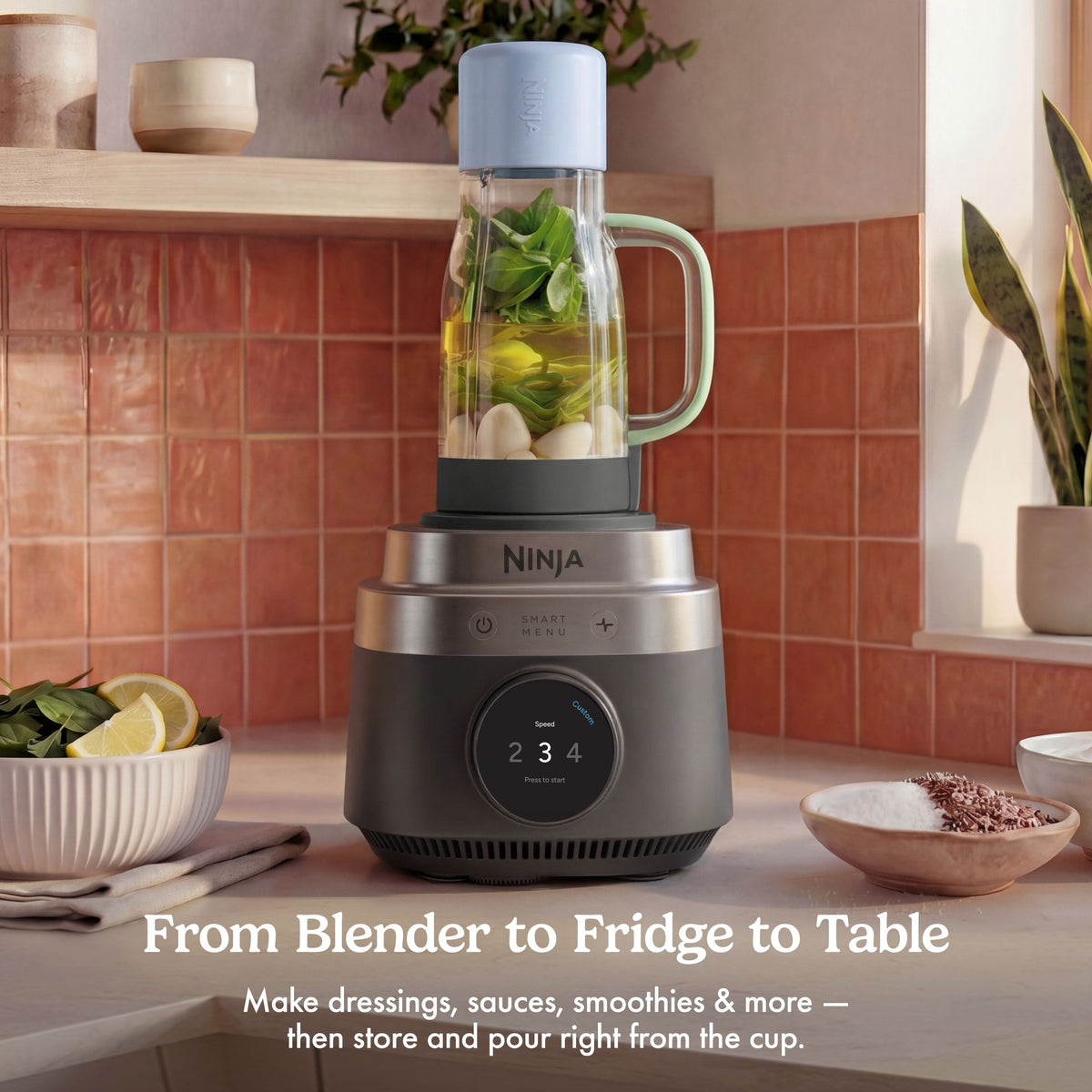 Luxe Adaptive Crushing Blender and Single-Serve System
