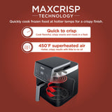 Pro XL 6-in-1 Air Fryer with Non-Stick Basket & Recipe Book, 6.5-qt