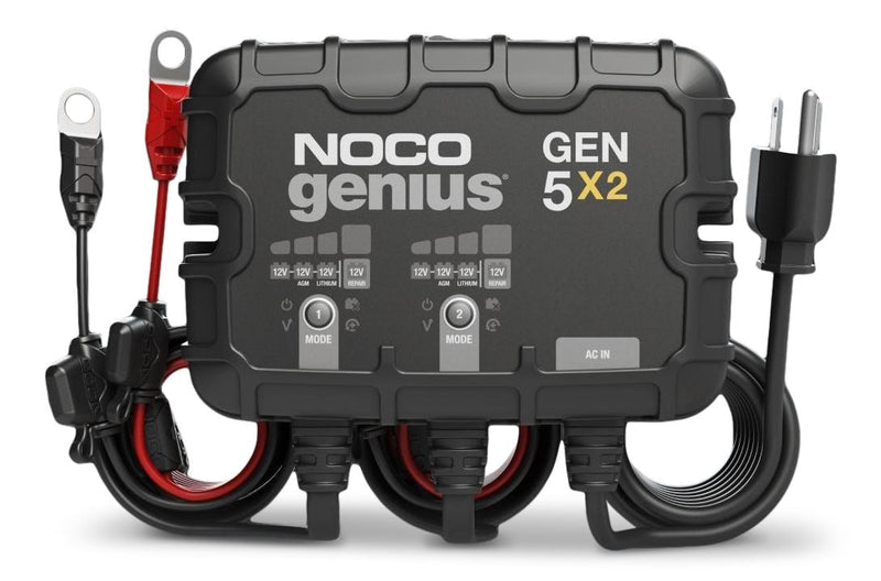 GEN5X2 Onboard Smart Battery Charger/Maintainer/Desulfator, 2-Bank, 10-Amp, 12V X7378