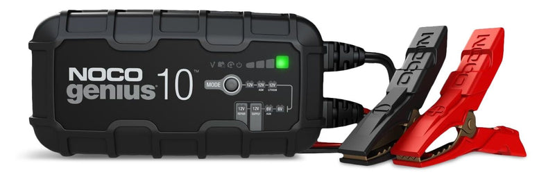 GENIUS10 Smart Battery Charger/Maintainer/Desulfator, 10-Amp, 6V/12V K6794