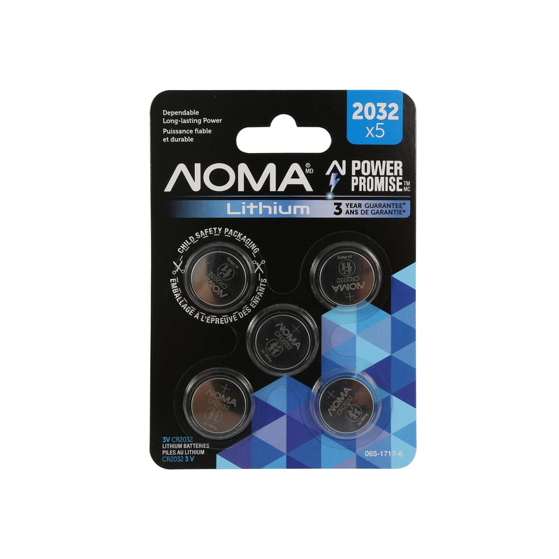 CR2032 3V / 3 Volt Lithium Coin Cell Batteries, Long Lasting, 5-pk B8888