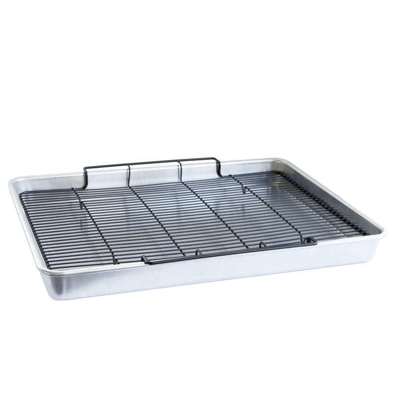 Oven Crisp Aluminum Baking Sheet with Tray, 2-pc L8836