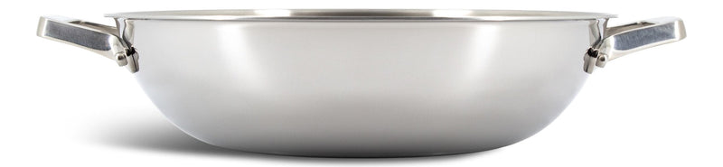 3-Ply Clad Stainless Steel Wok, 32-cm R3509