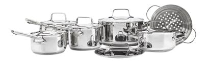 Canadian Signature Stainless Steel Cookware Set, 12-pc N6373