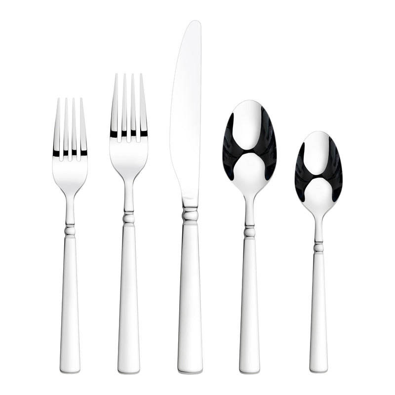 Collar Banded Flatware Set, Serves 4, 20-pc G6439