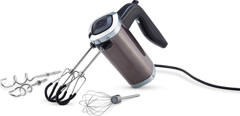 High Power 10-Speed Hand Mixer, Black Stainless Steel J5782