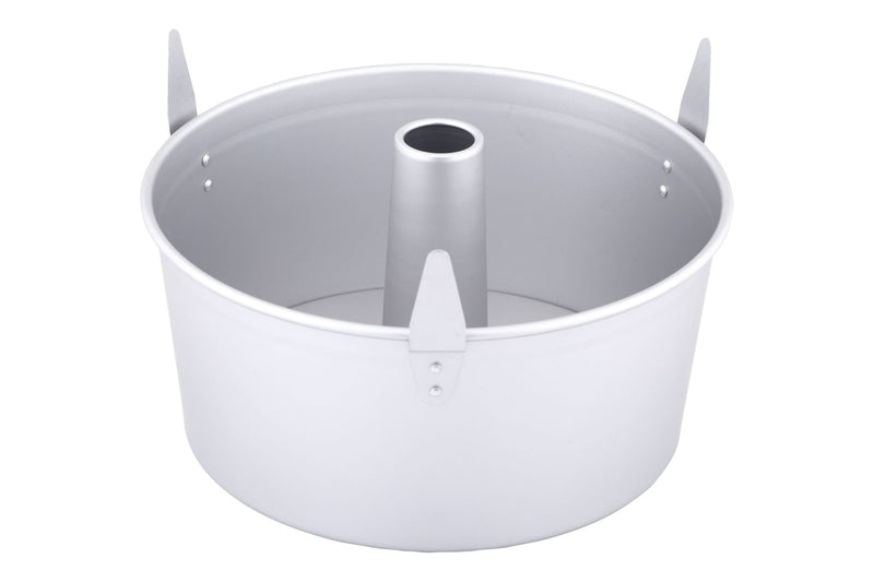 Professional Uncoated Aluminum Angel Food Cake Pan, Silver L5202
