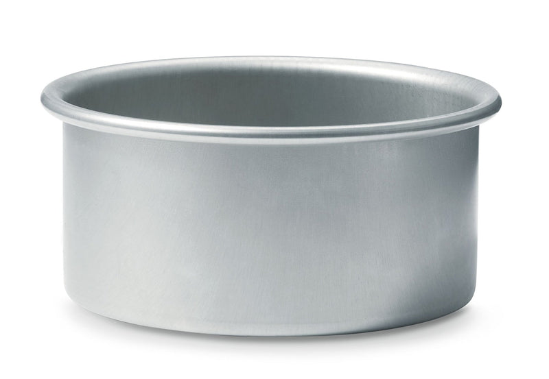Professional Uncoated Aluminum Round Cake Pan, 6-in W9395