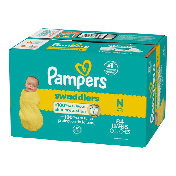 Swaddler Size 0 Newborn Baby Diapers, 84-pc L9196