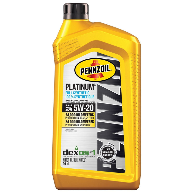 Platinum 5W20 Synthetic Engine/Motor Oil, 946-mL X2443