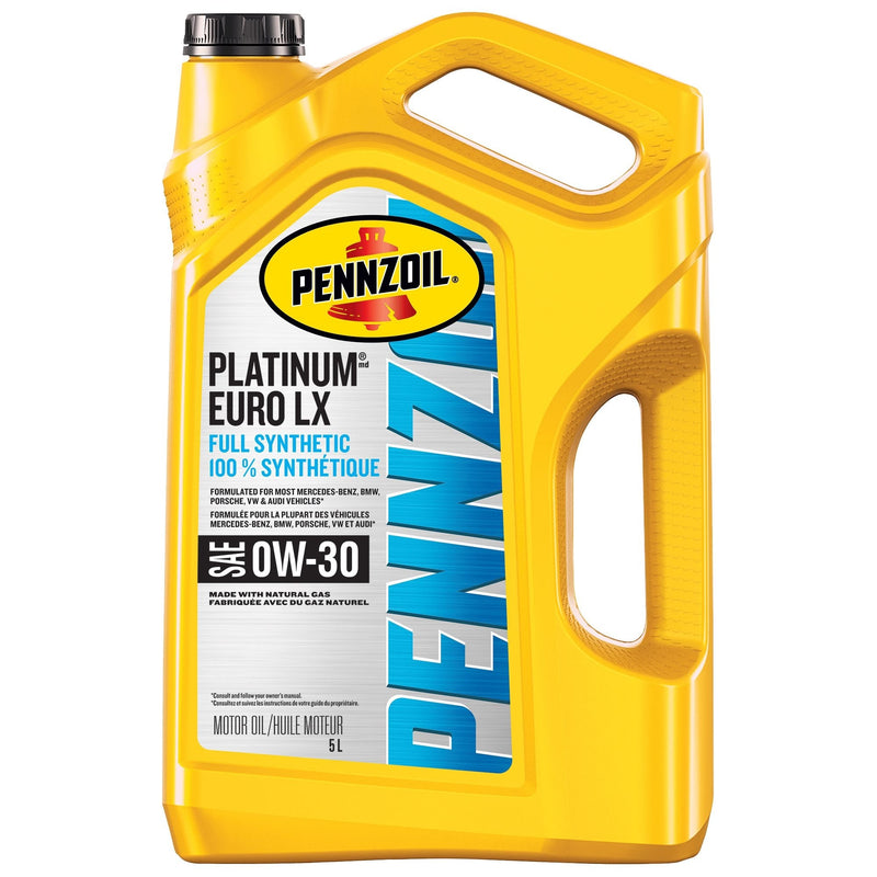 Platinum Euro LX 0W30 Synthetic Engine/Motor Oil, 5-L L2627