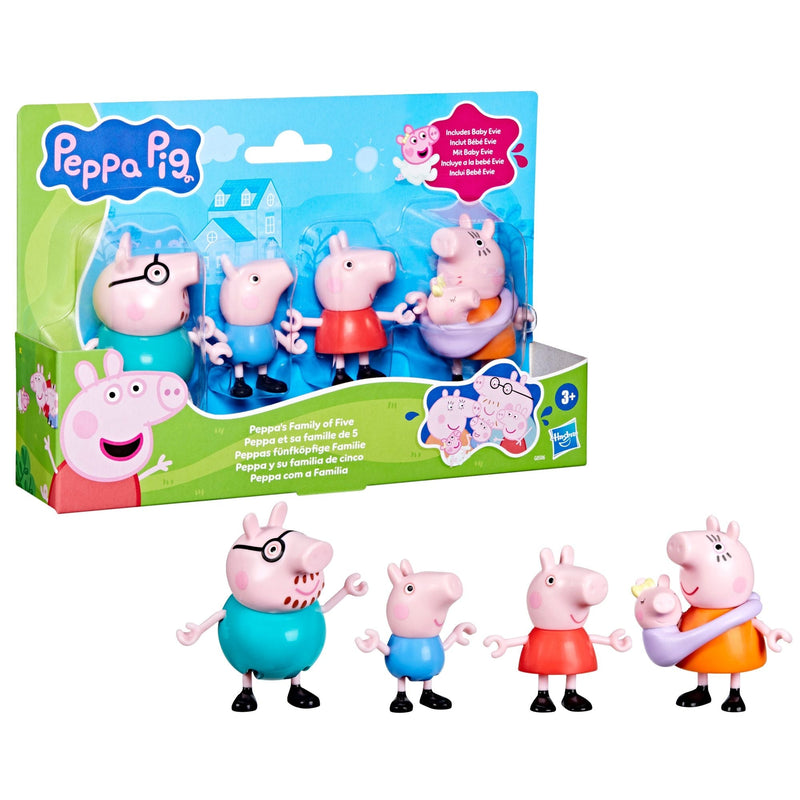 Family Figure Playset for Ages 3+, 4-pc T0176