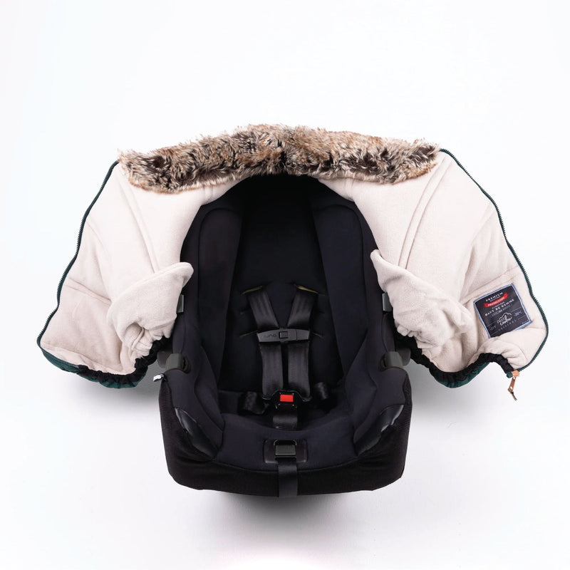 Winter Baby Car Seat Cover, Sherpa Collection (-30°C to 5°C), Jasper R2432