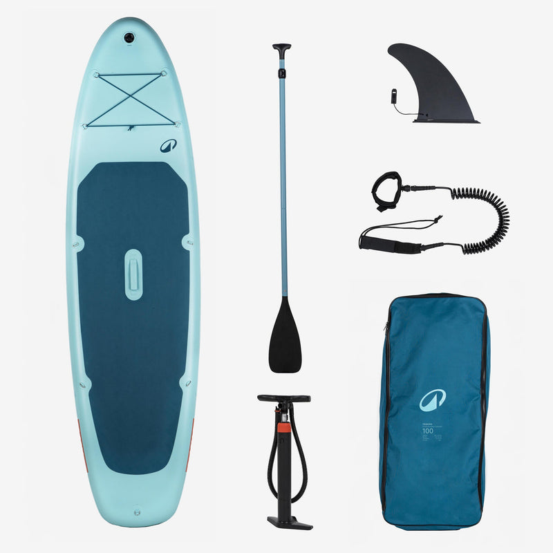 10 ft 6 in Inflatable Stand Up Paddle Set for 1–2 People, 100 G7282