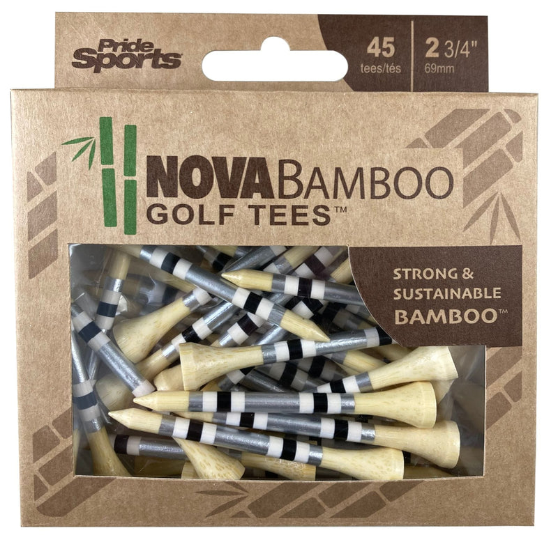 Pride Nova Bamboo Golf Tee, 2 3/4-in, 45-pk H8490