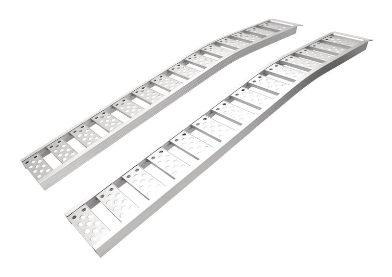 PRIME1 Automotive Accessories UTV/ATV Aluminum Loading Ramps Pair with Adjustable Straps, 90 x 12-in, 2-pc X4209