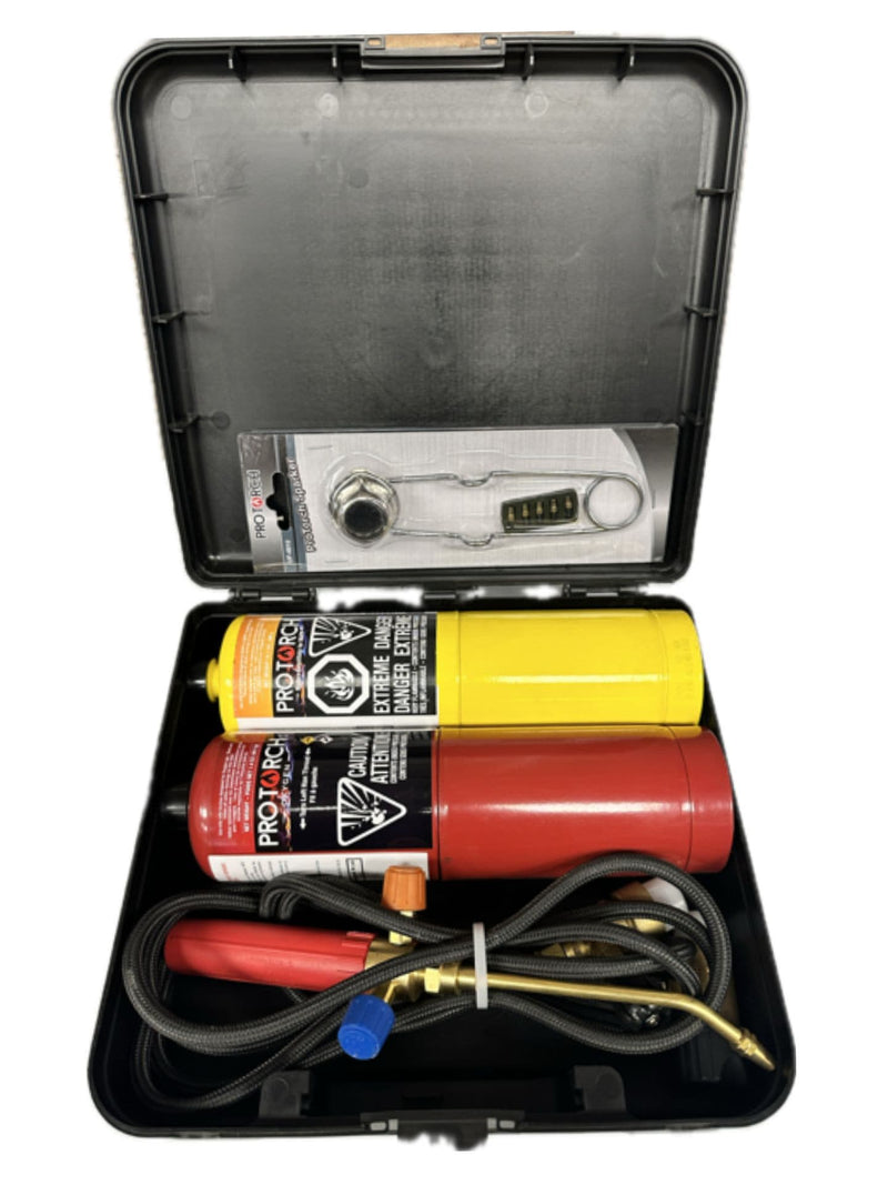 Pro Torch Oxi-Mapp Brazing Torch Kit with Storage Case A4443