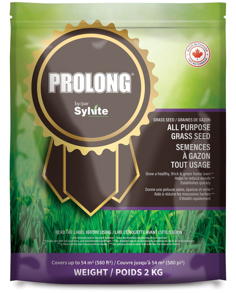 All Purpose Grass Seed, Covers 580 sq. ft., 2-kg G3324