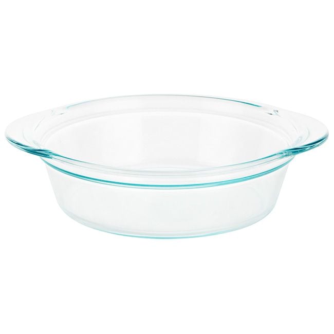 Oven-To-Table Glass Deep Pie Dish, 9.5-in, Freezer & Dishwasher Safe R5755