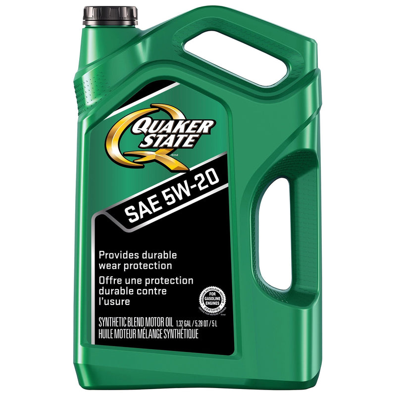 Semi-Synthetic 5W20 Motor Oil, 5-L Jug D1839