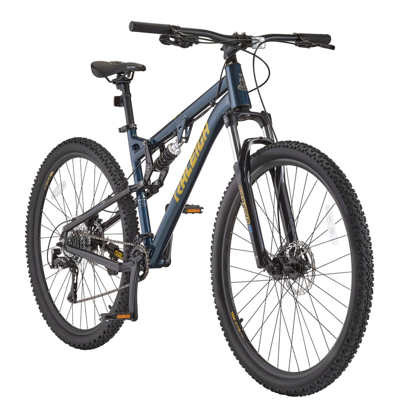Attack Dual-Suspension Mountain Bike, 29-in Wheel, Black A7539