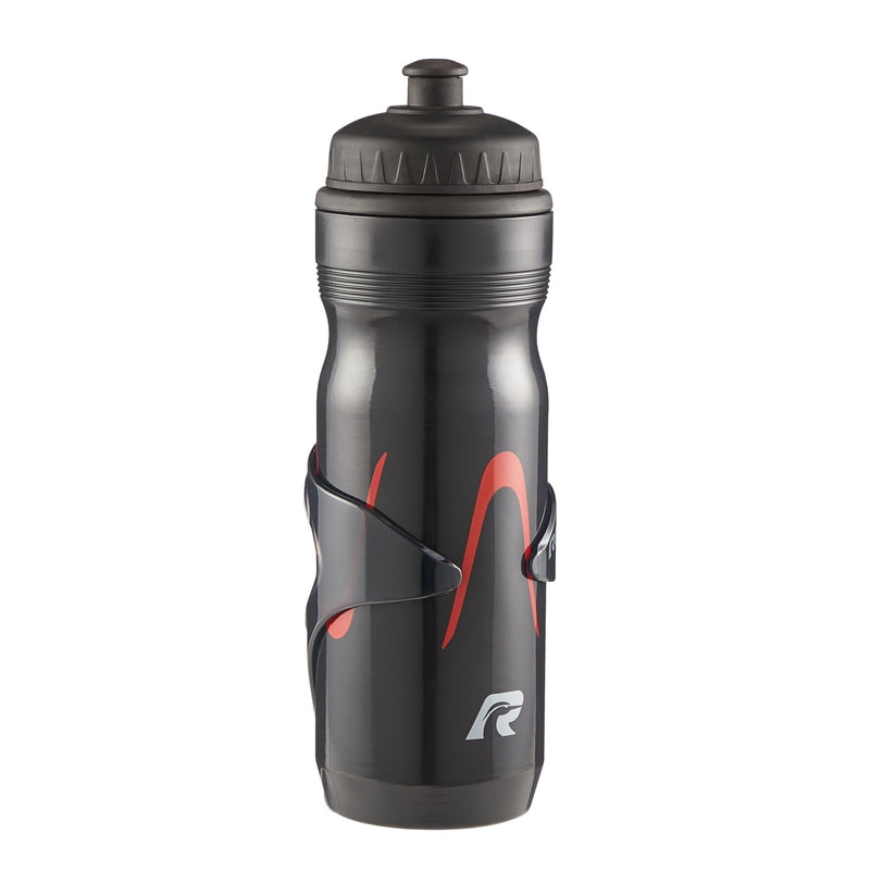 High Flow Valve Bike Water Bottle, Black J5590