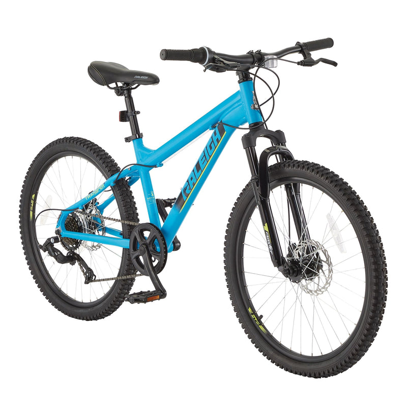 Rockwood Youth Hardtail Mountain Bike, 24-in Wheel, Blue K2493