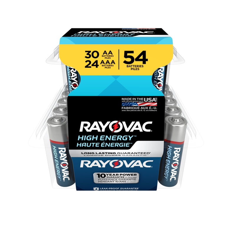 AA30/AAA24 Battery Combo Pack, 54-pk U0497
