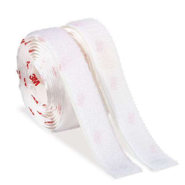 Indoor Fasteners, White, 3-lbs, 0.75-in x 5-ft, 1-pk B9376